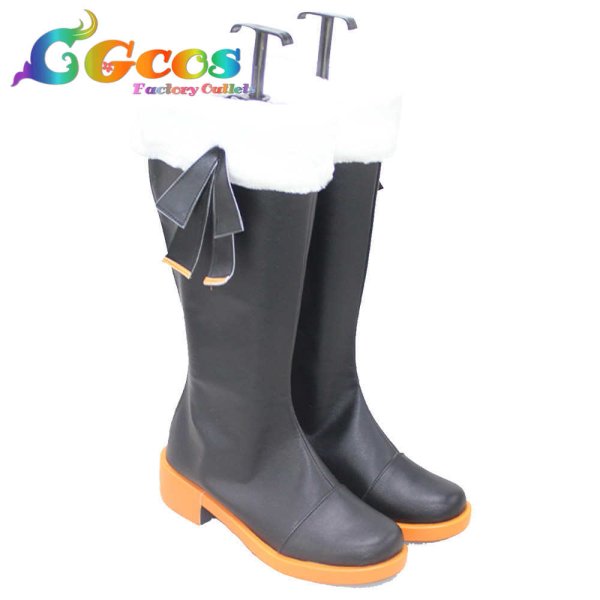 画像2: バーチャルYouTuber VTuber コスプレ靴 Petra Gurin ペトラ・グリン 戦うアイドル コスプレブーツ コスプレ衣装 (2)