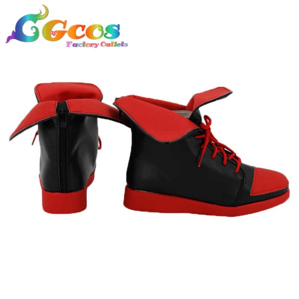 画像3: ブルーアーカイブ コスプレ靴 美甘ネル コスプレブーツ コスプレ衣装 (3)