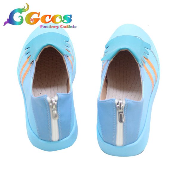 画像3: バーチャルYouTuber VTuber コスプレ靴 甲斐田晴 ROF-MAO ろふまお コスプレブーツ コスプレ衣装 (3)