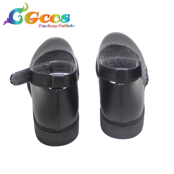 画像3: バーチャルYouTuber VTuber コスプレ靴 百鬼あやめ ガーリー系衣装 コスプレブーツ コスプレ衣装 (3)