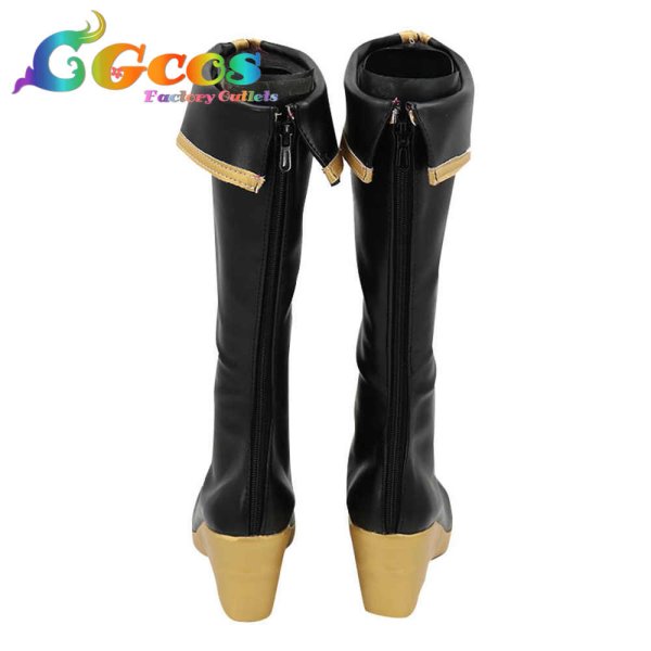 画像3: バーチャルYouTuber VTuber コスプレ靴 ミア・ルーニス MiaRunis コスプレブーツ コスプレ衣装 (3)