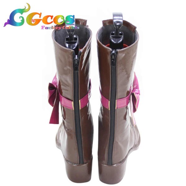 画像3: バーチャルYouTuber VTuber コスプレ靴 みけねこ コスプレブーツ コスプレ衣装 (3)