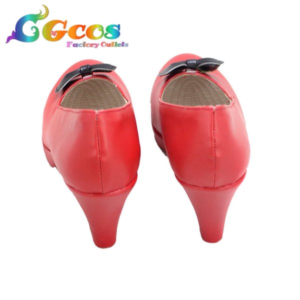 画像3: バーチャルYouTuber VTuber コスプレ靴 白銀ノエル ディアンドル娘衣装 コスプレブーツ コスプレ衣装 (3)