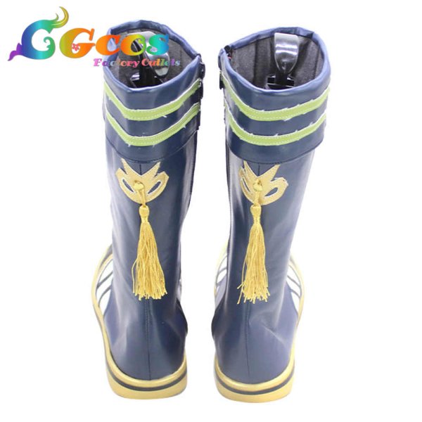 画像3: 原神 げんしん コスプレ靴 ティナリ Tighnari コスプレブーツ コスプレ衣装 (3)