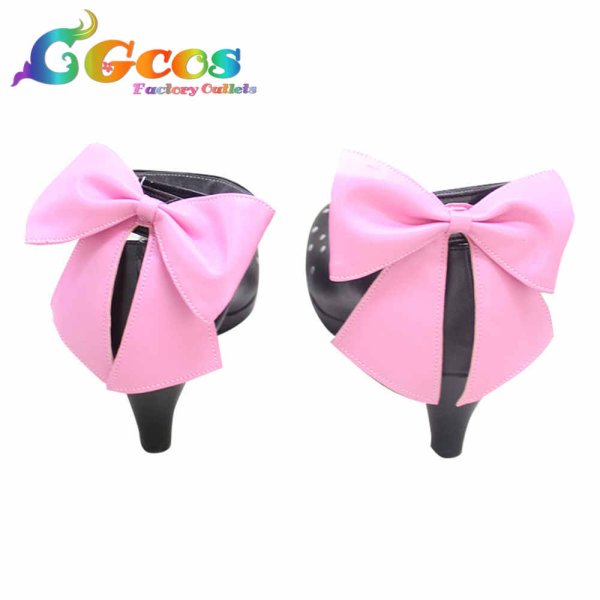 画像2: ウマ娘プリティーダービー コスプレ靴 カレンチャン 花嫁 コスプレブーツ コスプレ衣装 (2)