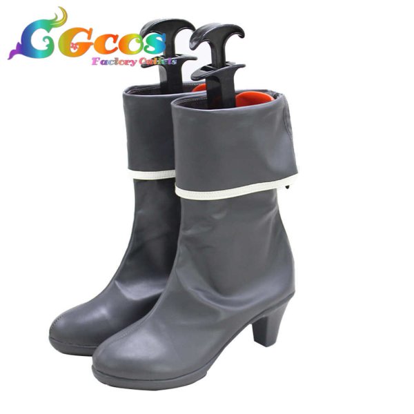 画像2: 劇場版 ソードアート・オンライン -プログレッシブ- 冥き夕闇のスケルツォ コスプレ靴 アスナ コスプレブーツ コスプレ衣装 (2)