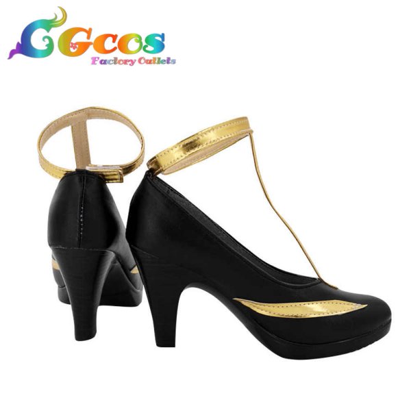 画像3: Fate/Grand Order FGO コスプレ靴 スペース・イシュタル メイド服 コスプレブーツ コスプレ衣装 (3)