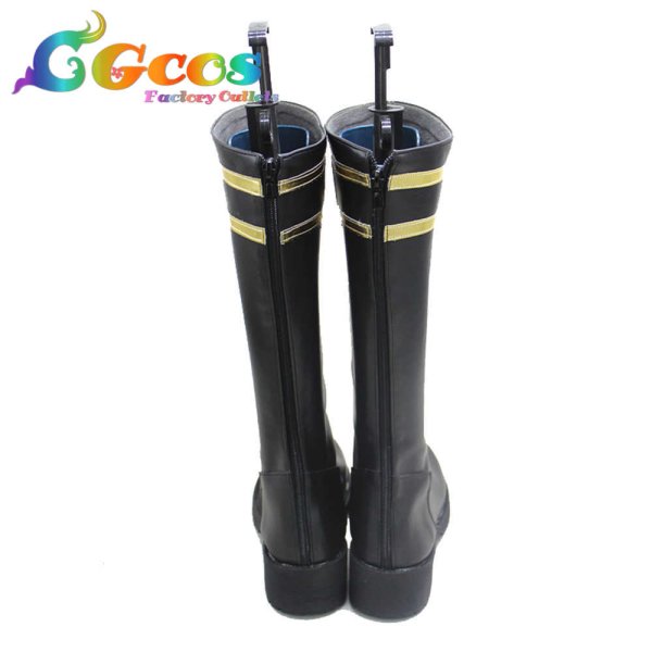 画像3: ツキウタ。 コスプレ靴 睦月始 アイドル衣装 コスプレブーツ コスプレ衣装 (3)