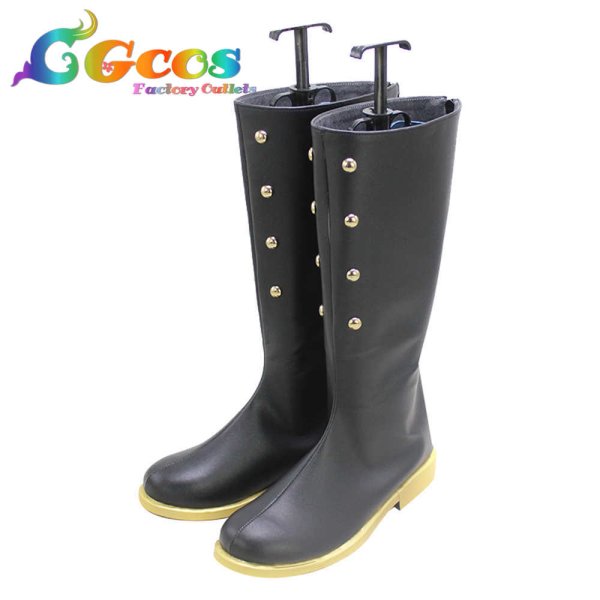 画像2: あんさんぶるスターズ! コスプレ靴 逆先夏目 スカウト!エキセントリック 奇人たちのショウ コスプレブーツ コスプレ衣装 (2)