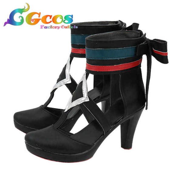 画像2: アズールレーン コスプレ靴 マルコ・ポーロ RN Marco Polo コスプレブーツ コスプレ衣装 (2)