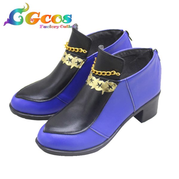 画像2: バーチャルYouTuber VTuber コスプレ靴 春崎エアル アイドル衣装 コスプレブーツ コスプレ衣装 (2)