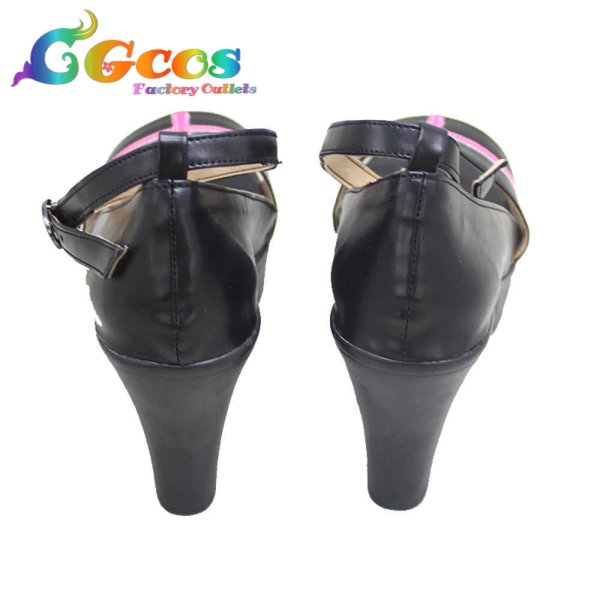 画像3: バーチャルYouTuber VTuber コスプレ靴 健屋花那 コスプレブーツ コスプレ衣装 (3)