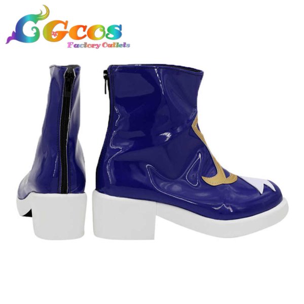 画像3: あんさんぶるスターズ! コスプレ靴 天城一彩 ESのアイドル コスプレブーツ コスプレ衣装 (3)