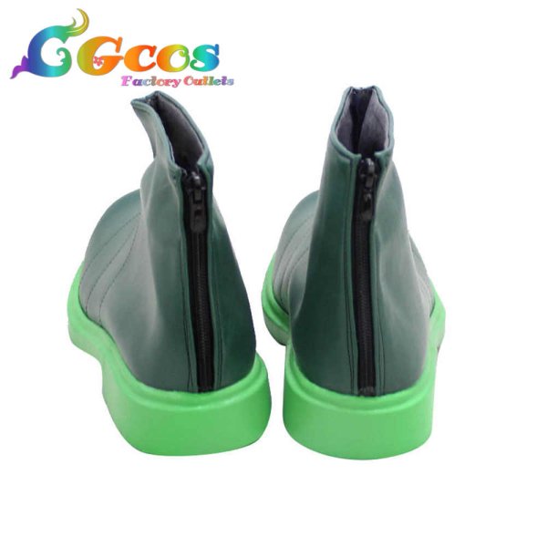 画像3: ポケットモンスター ブラック・ホワイト コスプレ靴 N トレーナー ナチュラル・ハルモニア・グロピウス Natural Harmonia Gropius コスプレブーツ コスプレ衣装 (3)