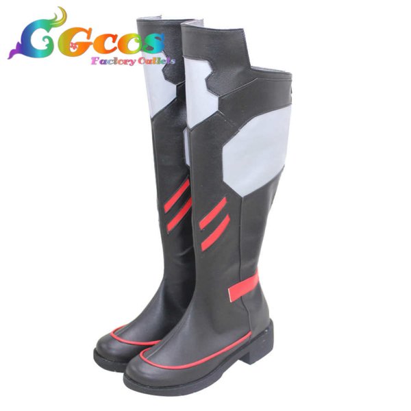 画像2: サイバーパンク エッジランナーズ コスプレ靴 ルーシー コスプレブーツ コスプレ衣装 (2)