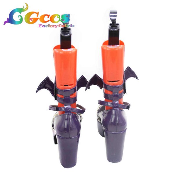 画像3: アイカツ! コスプレ靴 藤堂ユリカ ゴスマジックコーデ コスプレブーツ コスプレ衣装 (3)