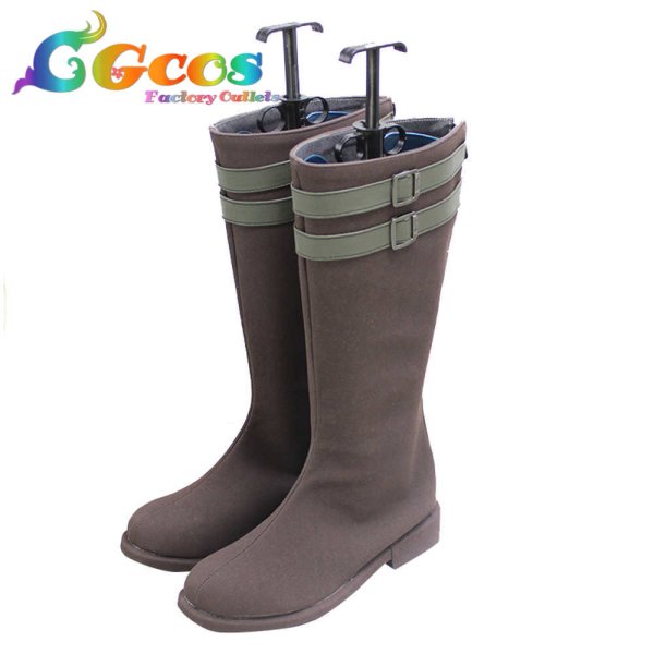 画像2: 異世界おじさん コスプレ靴 おじさん 嶋?陽介 コスプレブーツ コスプレ衣装 (2)