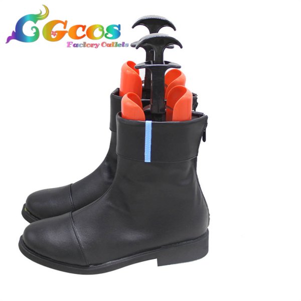 画像2: ブルーアーカイブ コスプレ靴 ユウカ コスプレブーツ コスプレ衣装 (2)