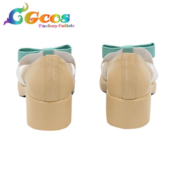 画像3: バーチャルYouTuber VTuber コスプレ靴 尾丸ポルカ 私服衣装 コスプレブーツ コスプレ衣装 (3)