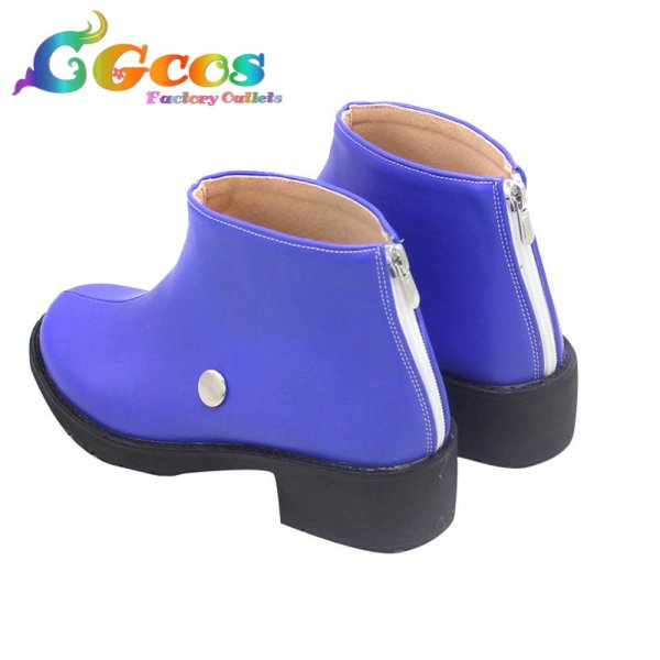 画像3: Fate/Grand Order FGO コスプレ靴 アルジュナ オルタ 新規霊衣 生徒会長制服 コスプレブーツ コスプレ衣装 (3)