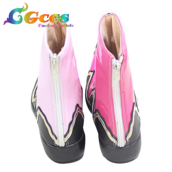 画像3: テイルズ オブ ベルセリア コスプレ靴 マギルゥ コスプレブーツ コスプレ衣装 (3)