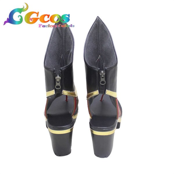 画像3: 原神　げんしん　コスプレ靴　久岐忍　コスプレブーツ　コスプレ衣装 (3)