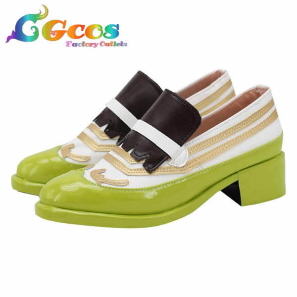 画像2: 魔法使いの約束 コスプレ靴 1st Anniversary きみに花を、空に魔法を フィガロ Figaro コスプレブーツ コスプレ衣装 (2)