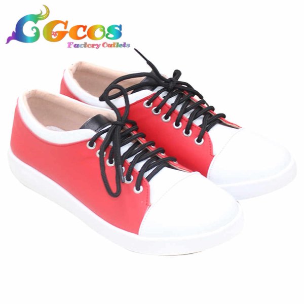 画像2: バーチャルYouTuber VTuber コスプレ靴 伏見ガク 通常 私服 コスプレブーツ コスプレ衣装 (2)