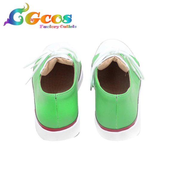 画像3: パリピ孔明 コスプレ靴 月見英子 コスプレブーツ コスプレ衣装 (3)