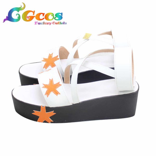 画像3: グランブルーファンタジー GRANBLUE FANTASY コスプレ靴 アニラ 水着 コスプレブーツ コスプレ衣装 (3)