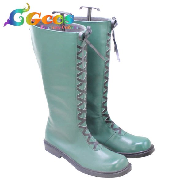 画像2: ARIA コスプレ靴 出雲暁 コスプレブーツ コスプレ衣装 (2)