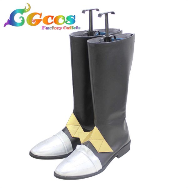 画像2: アークナイツ　コスプレ靴　耀騎士ニアール　コスプレブーツ　コスプレ衣装 (2)