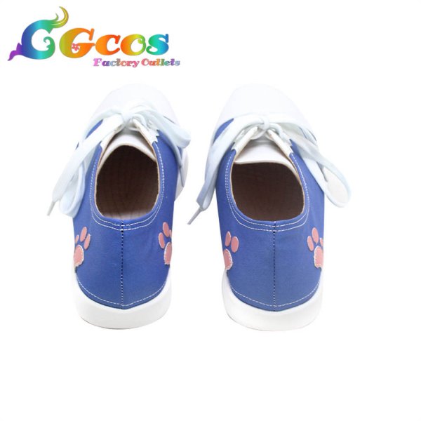 画像3: バーチャルYouTuber VTuber コスプレ靴 Mysta Rias ミスタ・リアス Sakura Bloom コスプレブーツ コスプレ衣装 (3)