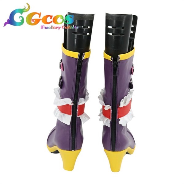 画像3: アイカツ! コスプレ靴 音城セイラ ルージュドリーム コスプレブーツ コスプレ衣装 (3)