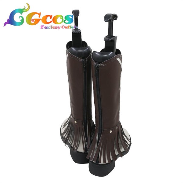 画像3: とある魔術の禁書目録　コスプレ靴　神裂火織　コスプレブーツ　コスプレ衣装 (3)