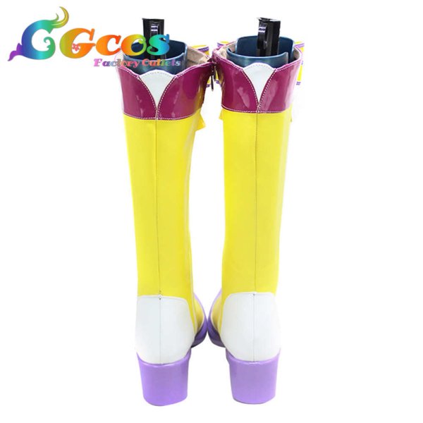 画像3: ウマ娘プリティーダービー コスプレ靴 ニシノフラワー コスプレブーツ コスプレ衣装 (3)