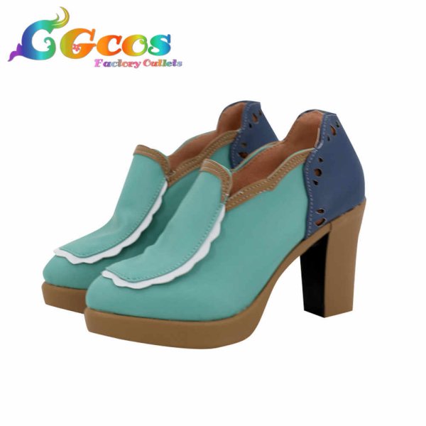 画像2: 森のものがたり 森久保乃々 コスプレ靴 コスプレブーツ コスプレ衣装 (2)