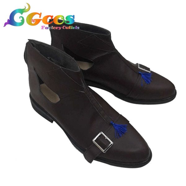 画像3: アークナイツ コスプレ靴 エンフォーサー Enforcer コスプレブーツ コスプレ衣装 (3)