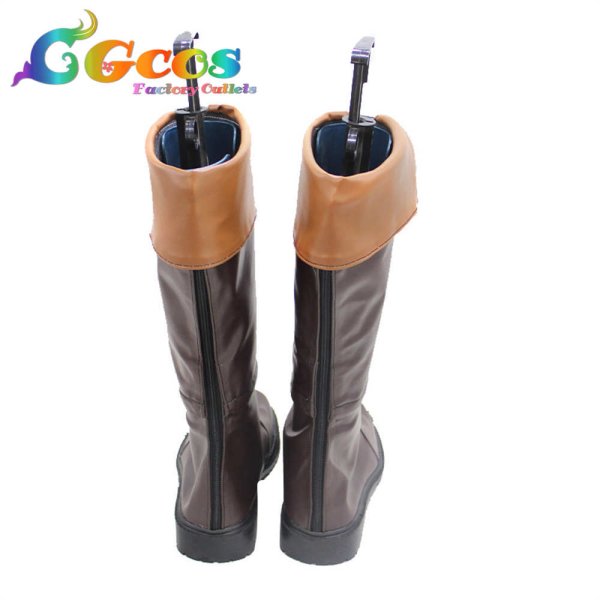 画像3: ゼルダの伝説 ブレスオブザワイルド　コスプレ靴　リンク　コスプレブーツ　コスプレ衣装 (3)