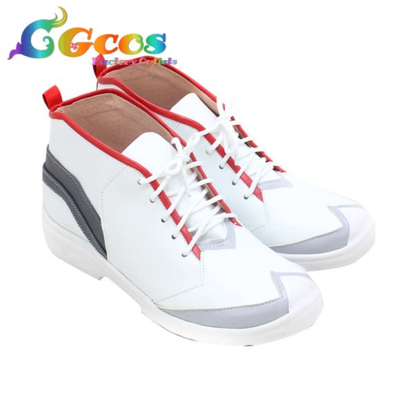 画像2: バーチャルYouTuber VTuber コスプレ靴 三枝明那 新デフォルト衣装 コスプレブーツ コスプレ衣装 (2)