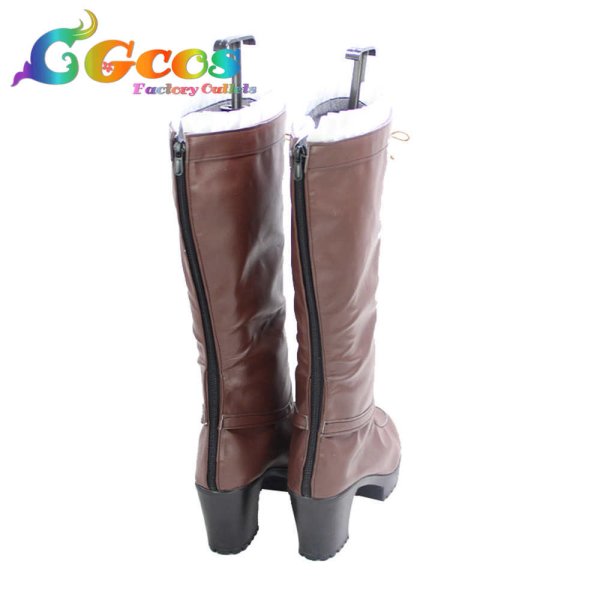 画像3: 東方Project コスプレ靴 アリス・マーガトロイド コスプレブーツ コスプレ衣装 (3)