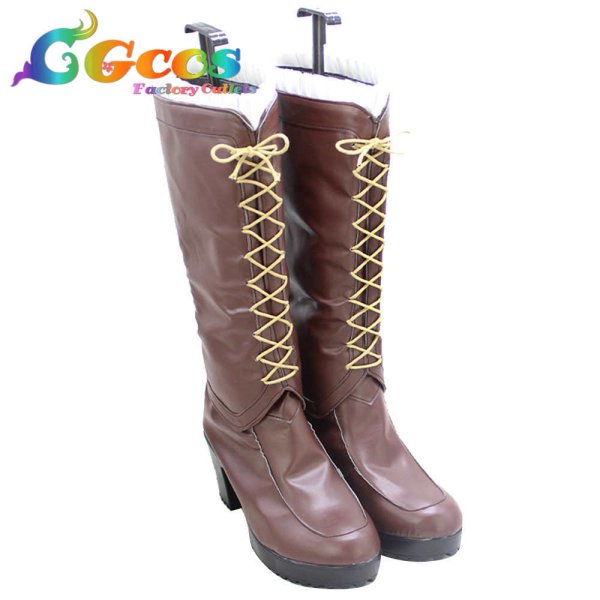 画像2: 東方Project コスプレ靴 アリス・マーガトロイド コスプレブーツ コスプレ衣装 (2)