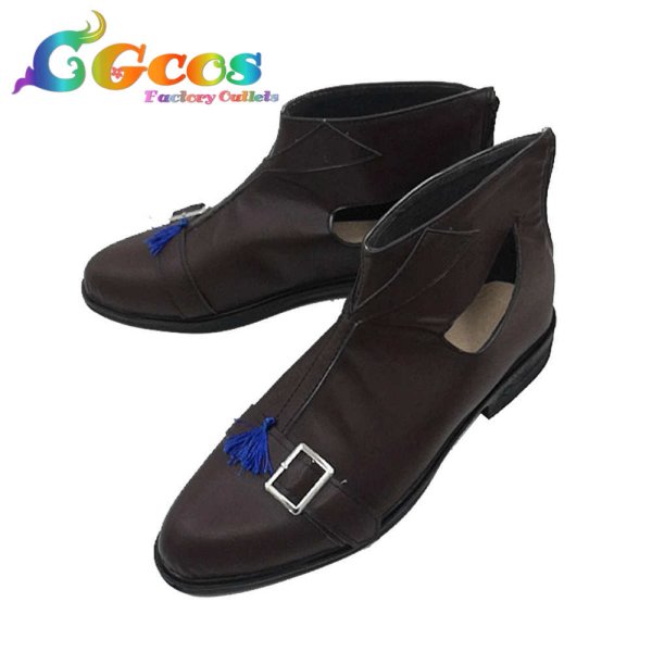 画像2: アークナイツ コスプレ靴 エンフォーサー Enforcer コスプレブーツ コスプレ衣装 (2)