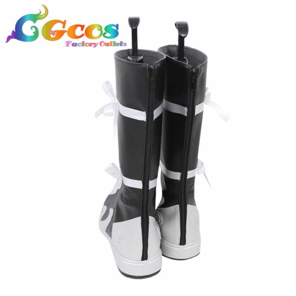 画像3: 甲鉄城のカバネリ コスプレ靴 来栖 コスプレブーツ コスプレ衣装 (3)