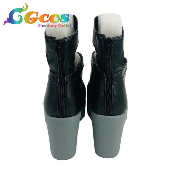 画像3: ブルーアーカイブ Blue Archive コスプレ靴 天雨アコ コスプレブーツ コスプレ衣装 (3)