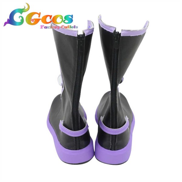 画像3: 超次元ゲイム ネプテューヌ　コスプレ靴　ネプテューヌ　OVA　コスプレブーツ　コスプレ衣装 (3)