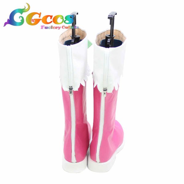 画像3: キラキラ☆プリキュアアラモード　コスプレ靴　宇佐美いちか　キュアホイップ　コスプレブーツ　コスプレ衣装 (3)