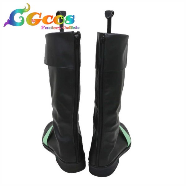 画像3: 半妖の夜叉姫　コスプレ靴　琥珀　コスプレブーツ　コスプレ衣装 (3)