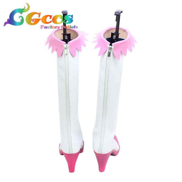 画像3: デリシャスパーティー?プリキュア　コスプレ靴　和実ゆい　キュアプレシャス　コスプレブーツ　コスプレ衣装 (3)