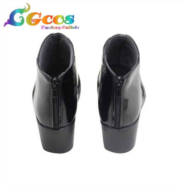 画像3: バーチャルYouTuber VTuber コスプレ靴 不破湊 スーツ コールボーイ コスプレブーツ コスプレ衣装 (3)